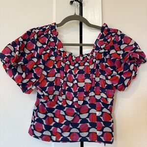 Banjanan puff sleeve top size small